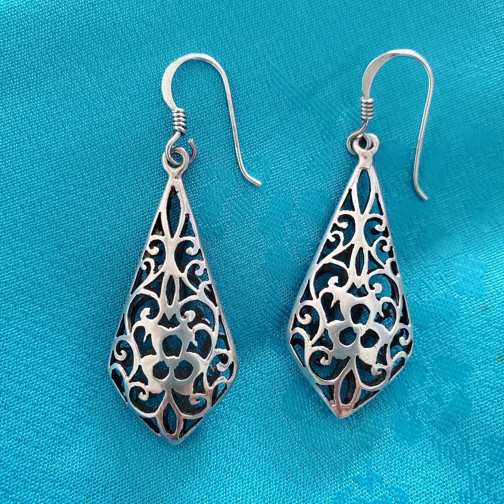 Sterling Balinese Earrings